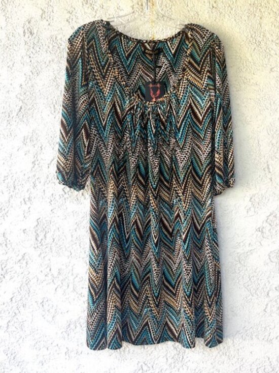 Reborn Dresses & Skirts - Reborn Chevron Pattern Dress – NWT